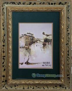 廠家直供油畫國畫工藝品壁畫墻藝浮雕手繪_禮品、工藝品、飾品_世界工廠網中國產品信息庫