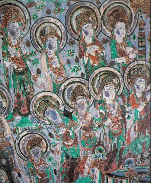 敦煌壁畫(huà)高清百幅,石窟壁畫(huà)里藏著的美學(xué)風(fēng)格