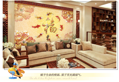 工廠批發(fā)定制款壁畫無縫大型墻貼4D復古壁紙 工業(yè)產(chǎn)品貿(mào)易新趨勢