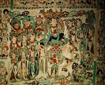 敦煌莫高窟壁畫(huà) 絲路藝術(shù)的璀璨明珠