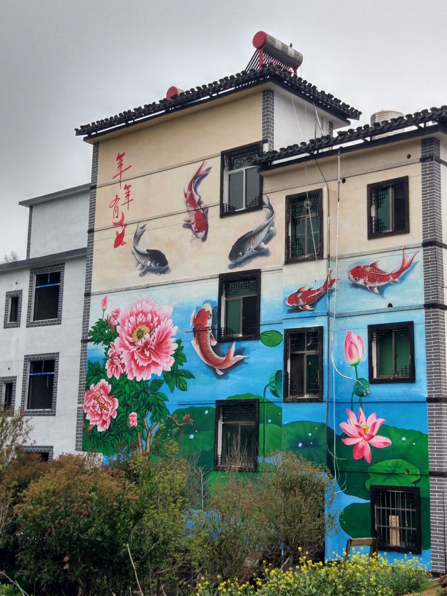 繪就鄉愁——當美麗的墻畫遇見鄉村